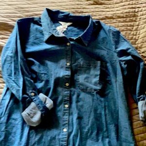 Denim shirt